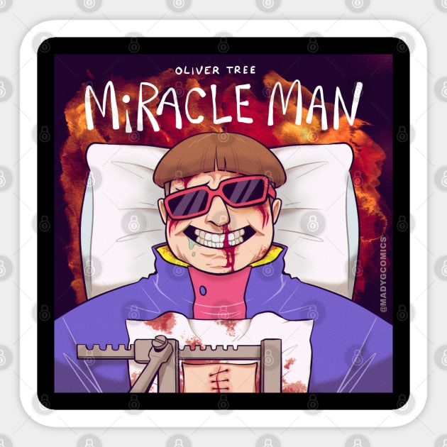 Miracle Man Sticker by Mady G